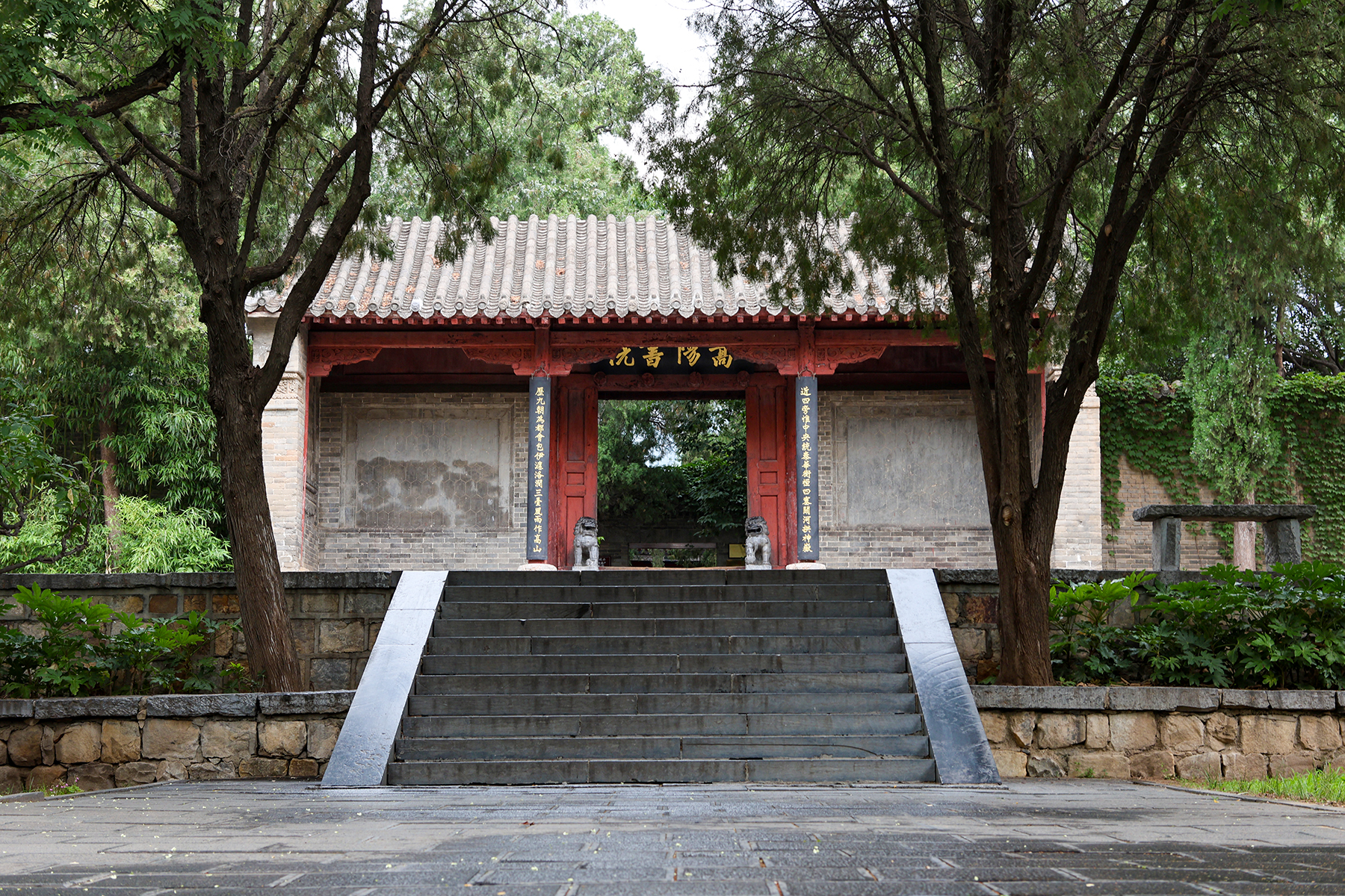 嵩阳书院·古柏与碑刻漫步 参考图 1
